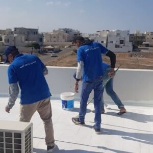 كيفية عزل أسطح في عمان مسقط مع شركة رياحين